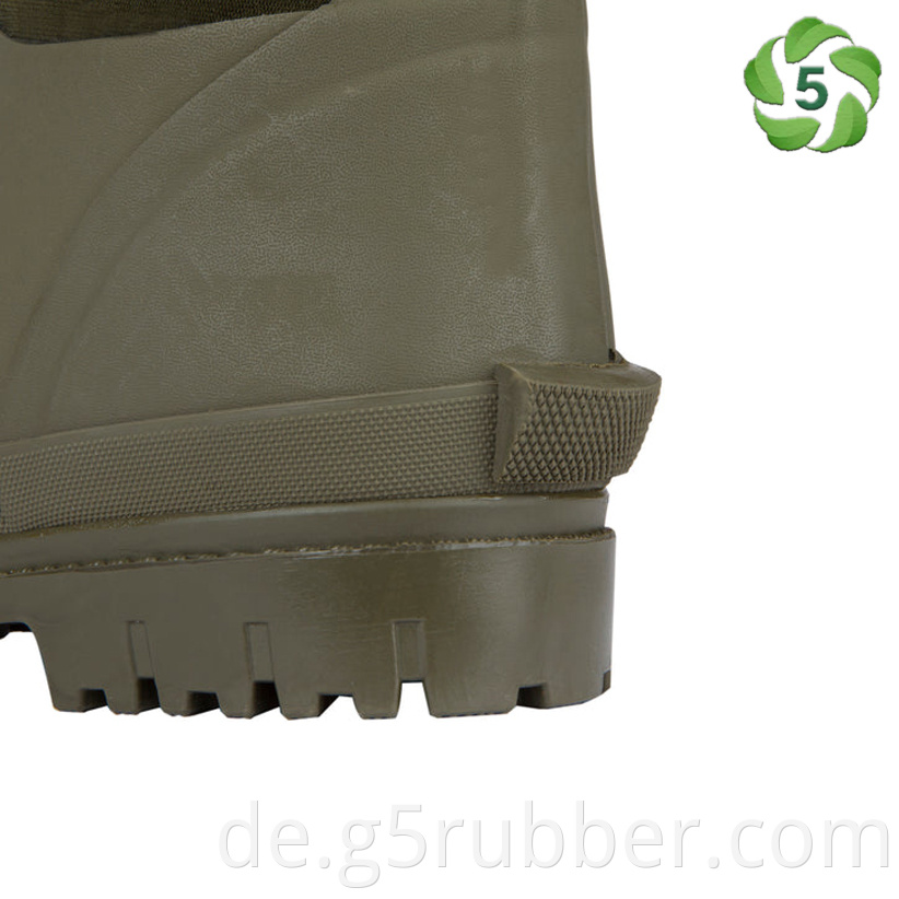 14 Inch Green Neoprene Rubber Boots